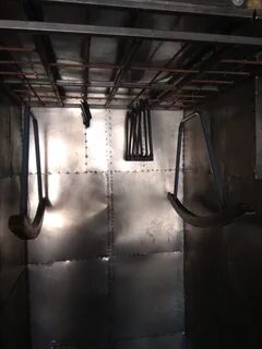 Порошковая камера на газу