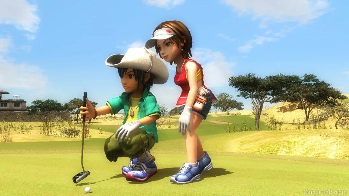 Everybody's Golf (PS Vita). Out of bounds в играх. Golf around!, игра,. Hot shots Golf: out of bounds.