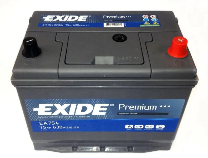 Как зарядить аккумулятор exide. Exide ea754 аккумулятор premium 75ah. аккумулятор exide 75ah. 75 exide premium. аккумулятор эксайд 75 а/ч 75.