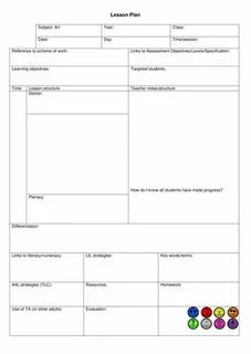 Education lesson plan