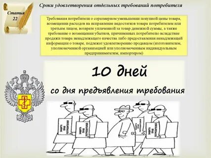 Право потребителя на возмещение убытков