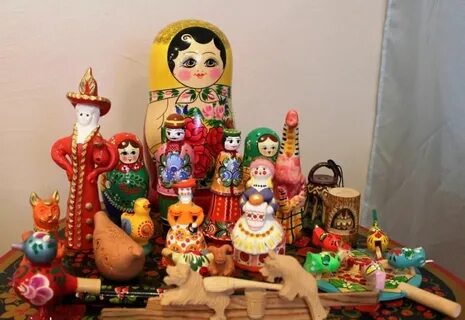 Народная игрушка в развитии детей