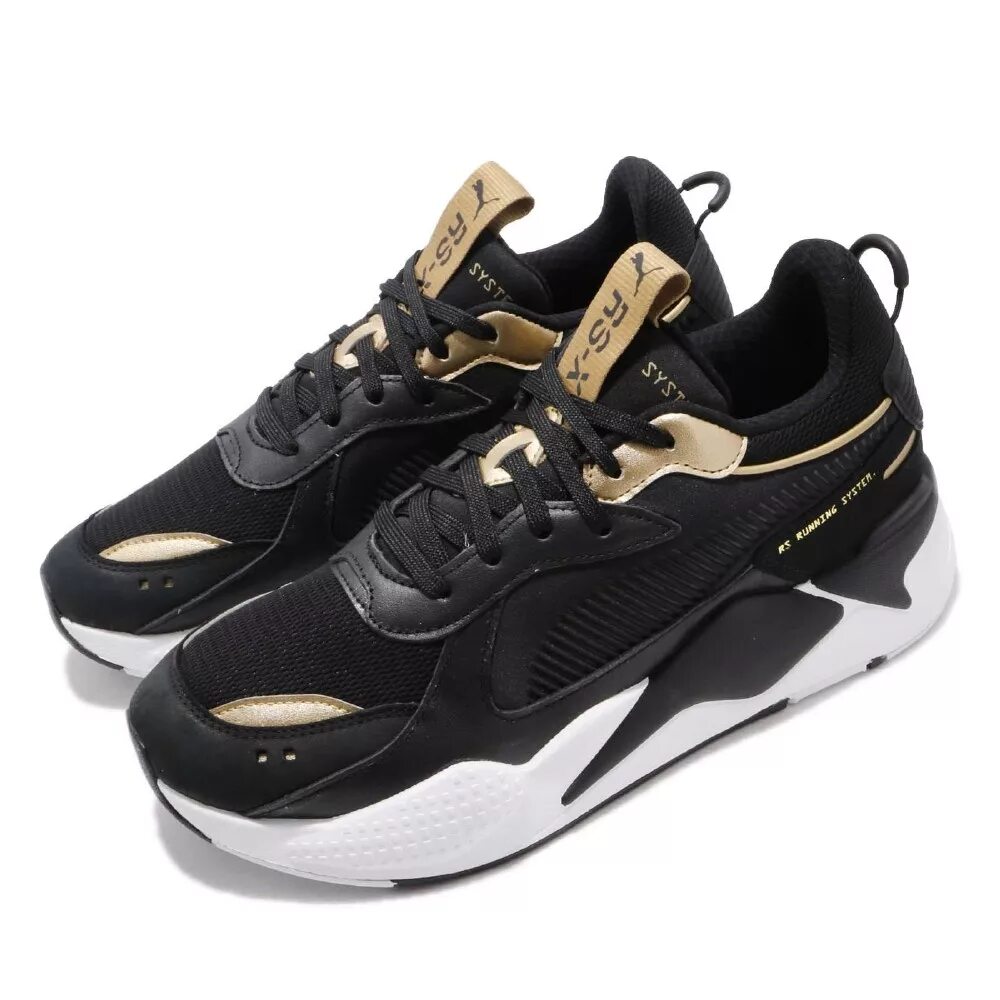 Пума RS-X Running System. 36945101 RS-X Trophy Puma Black-Puma Team Gold. Puma RX Patike. Puma Running System RS-X. Кроссовки черно золотые