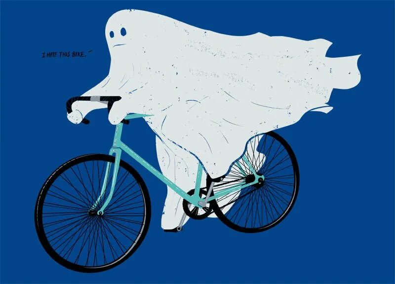 I did riding bike. Riding a Bike. Рыба байкс мультяшный. Bicycle Ghost. Ghost negative.