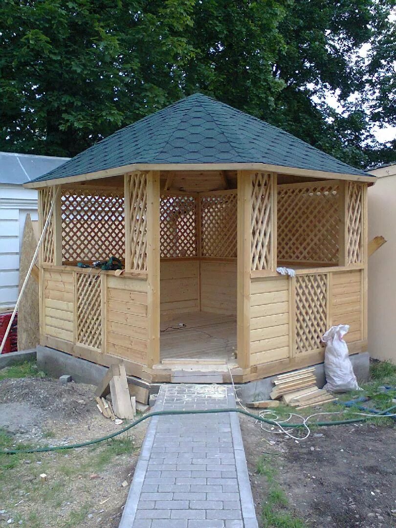 Беседка брусовая Gazebos. Обшить беседку. Отделка беседки. Отделка деревянной беседки. Купить беседку во владимире