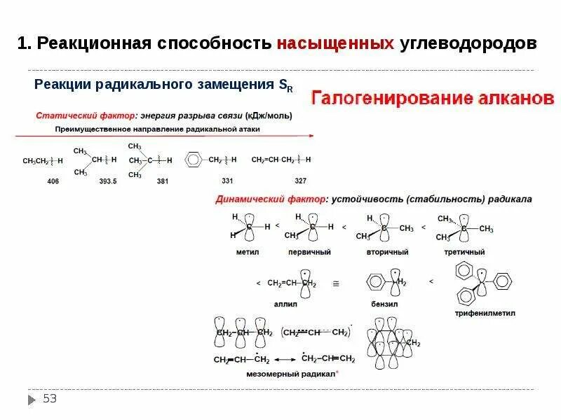 Радикальный реакции алканов. Реакционная способность радикалов в реакциях sn2. Реакционная способность радикалов таблица. Реакционная способность углеводородов. Реакционная способность насыщенных углеводородов.