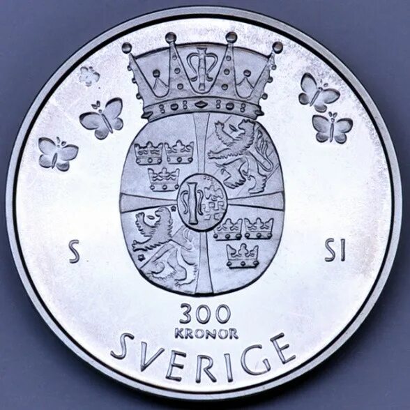 300 крон. Sverige монета. Sverige монета 2019. Монета Carl XVI Gustaf Sverige 1989.