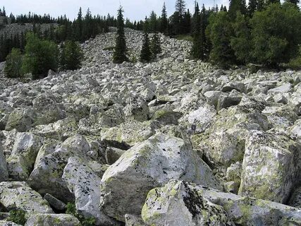 Уральские горы каменный