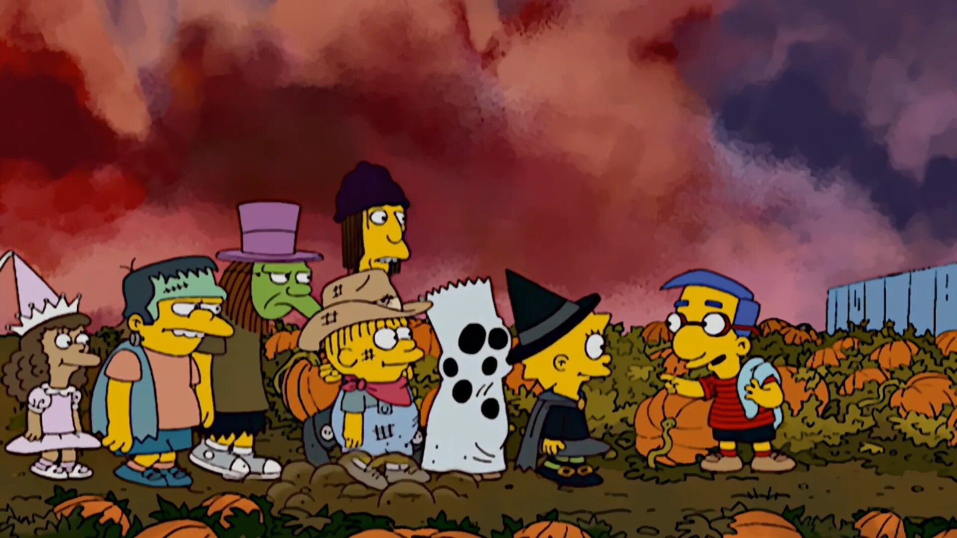 Treehouse of horror. Симпсоны treehouse of horror. симпсонов «хижина ужасов xxv». симпсоны хэллоуин. симпсоны 1989.