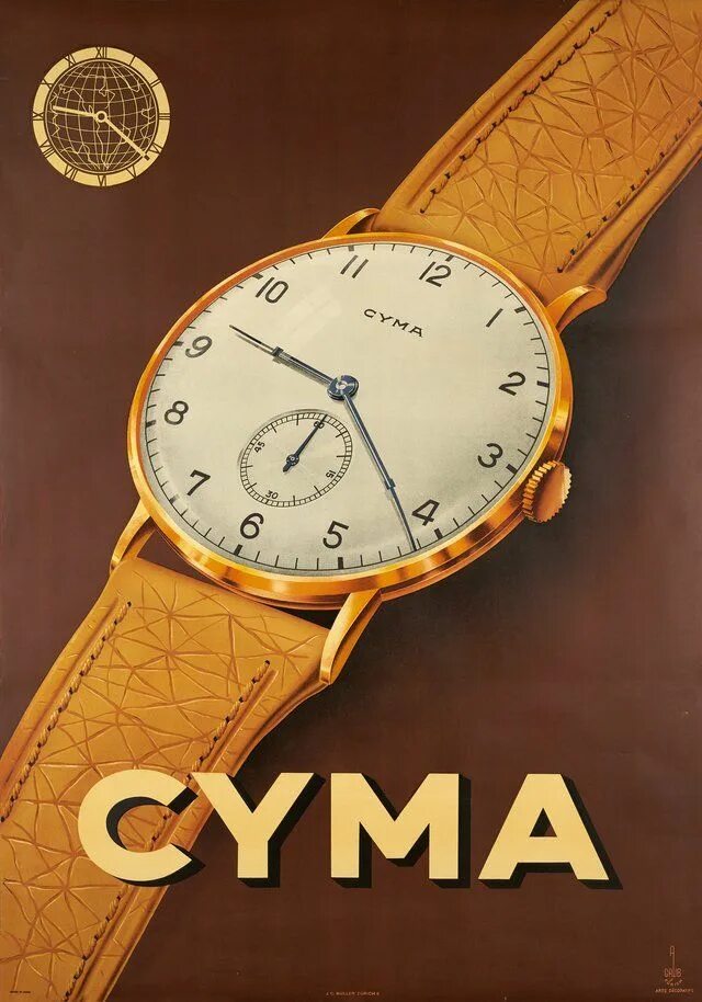 Сумы часы. Часы CYMA. CYMA watch co Swiss. Постеры ручных часов. Винтажные часы Постер.