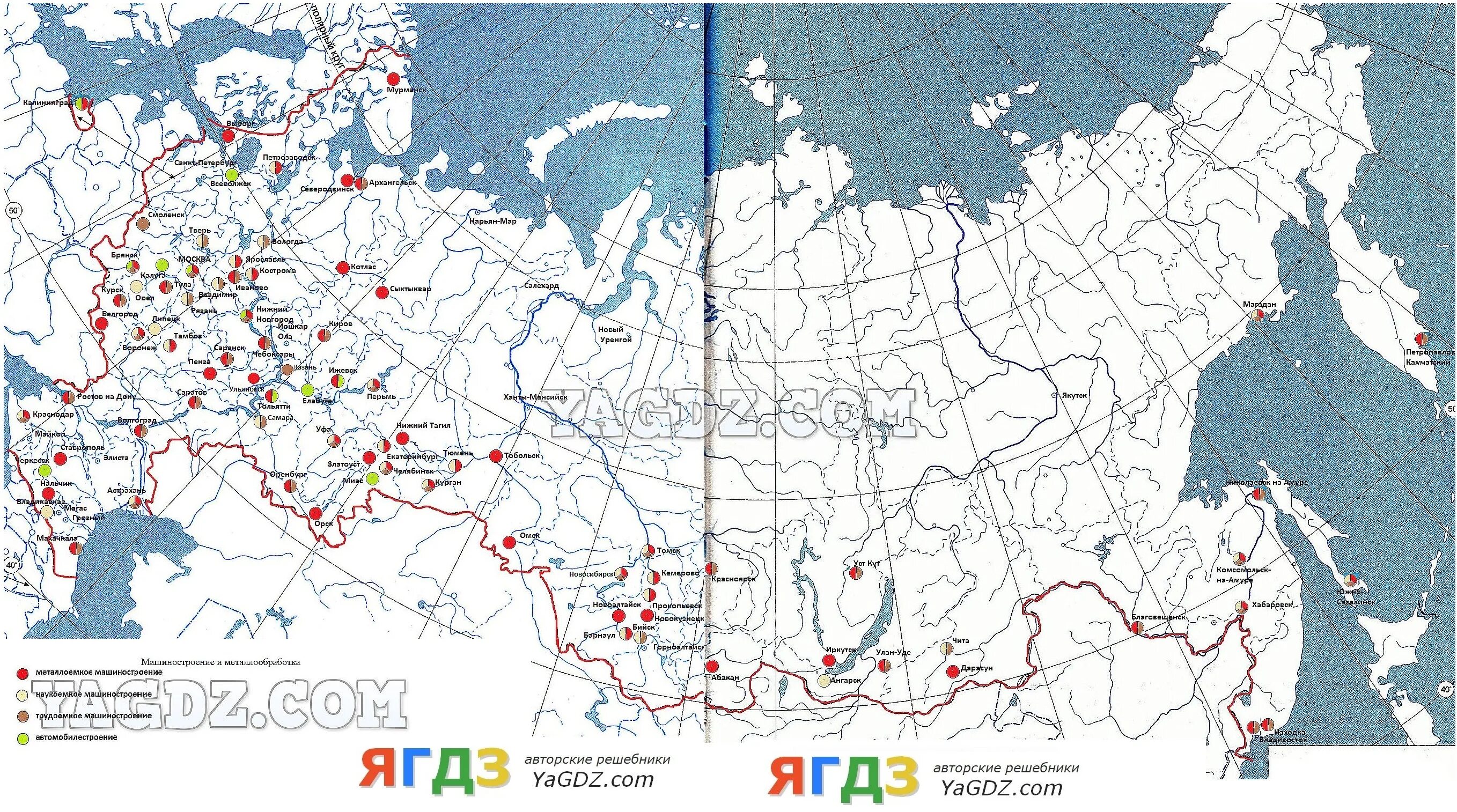 География контурные карты машиностроение. Контурная карта Машиностроение России. Карта машиностроения России 9 класс. Машиностроение география 9 класс карта. Машиностроение и металлообработка контурная карта 9 класс.