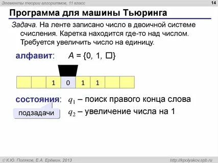 2 машина тьюринга