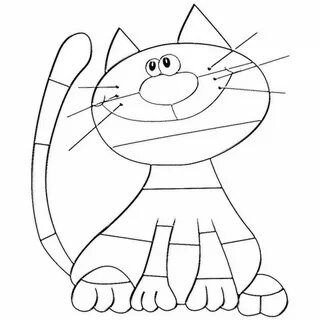 Нарисовать кота из мультика