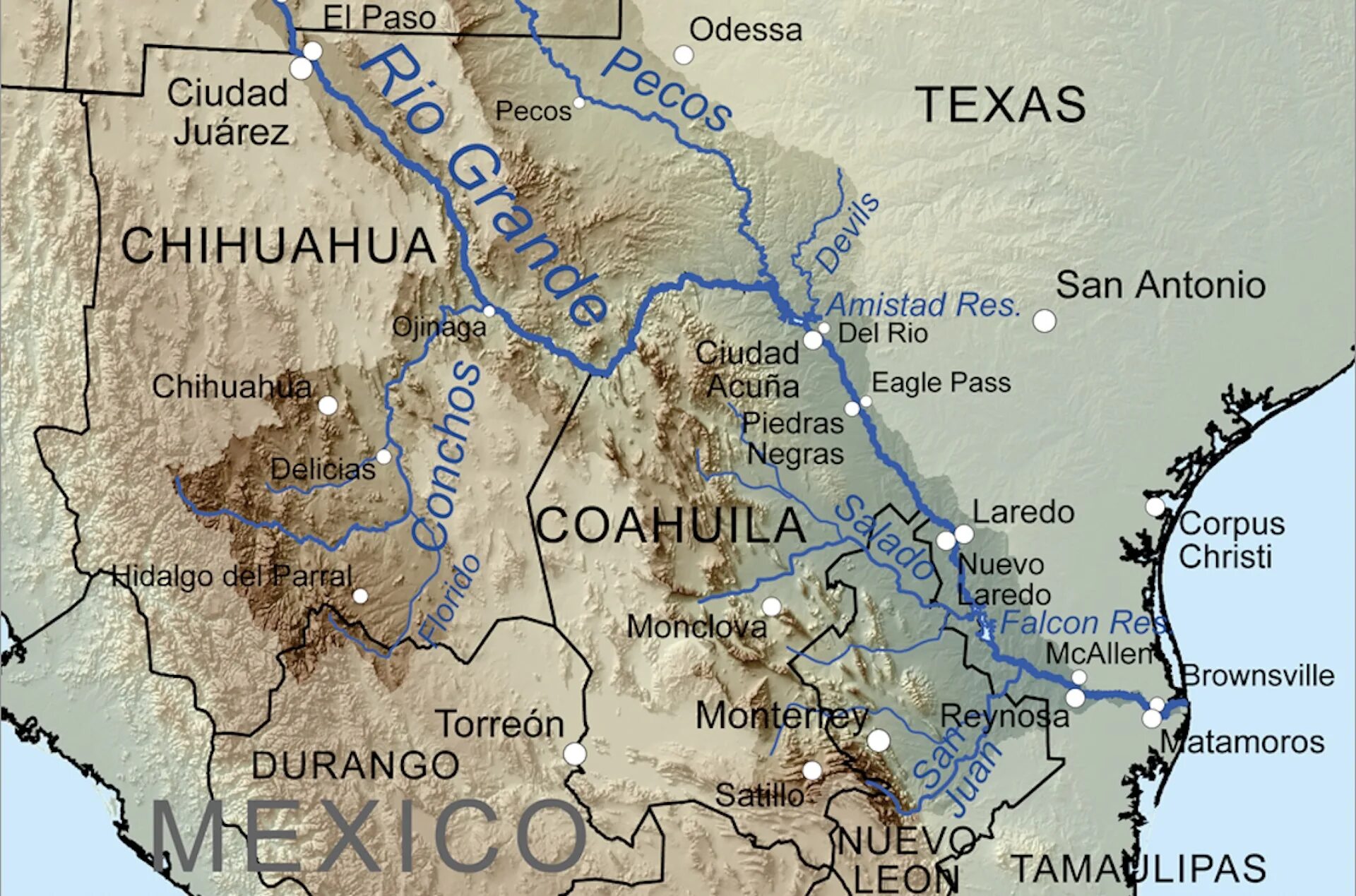 Рио гранде бассейн какого океана. Бассейн реки Рио Гранде. Река Рио Гранде на карте. Устье реки Рио Гранде. Река Рио Гранде на карте Северной Америки.