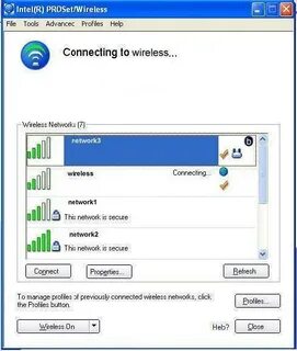 Intel proset