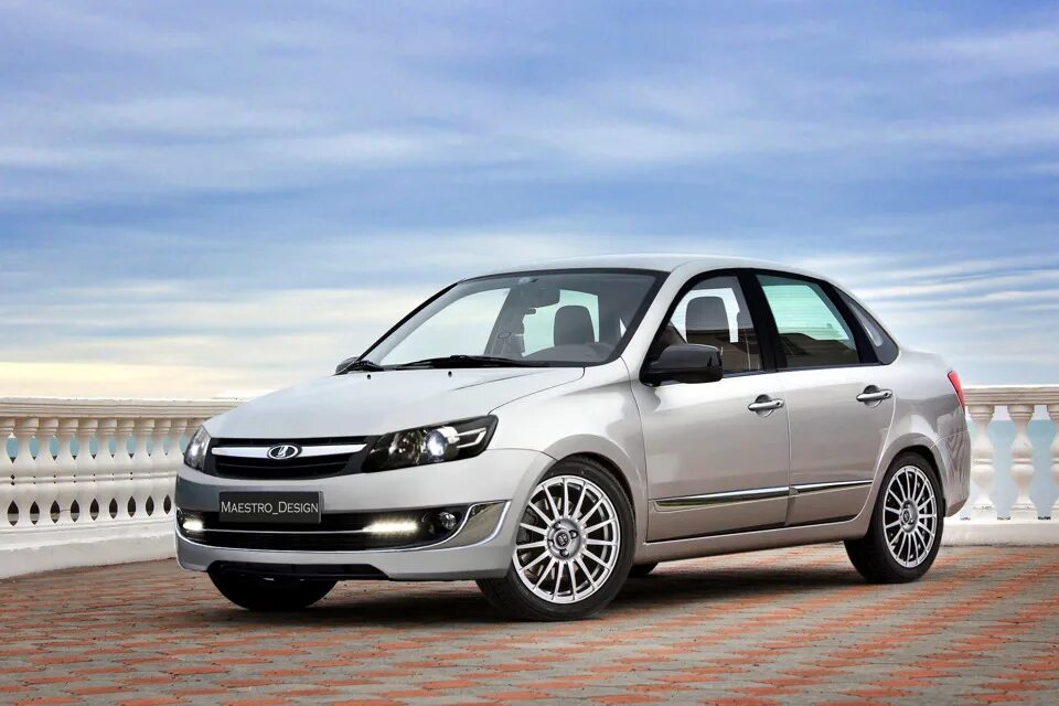 Так может выглядеть новая Lada B-класса. Первые изображения