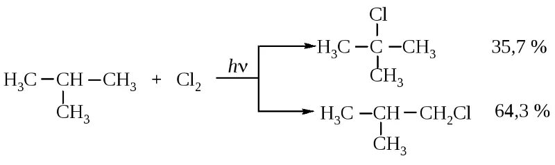2 2 Метилпропан хлорирование. Хлорирование 2 метилпропана. Реакция хлорирования этана. Хлорирование изобутана схема.