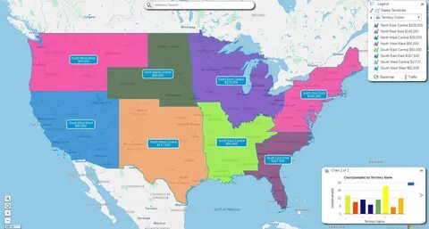 Sale map