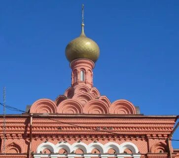 Церковь бахрушиных троицы живоначальной