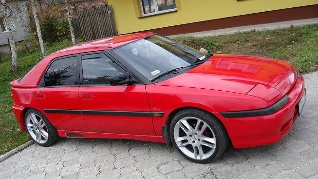 Вопрос слеповодам, ветровики, stance-style - Mazda 323 IV, 1,6 л, 1991 года стай