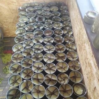 Изготовление окопных свечей пошагово