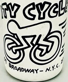 Keith Haring City Cycles 1985 (vintage Keith Haring city cycles) .