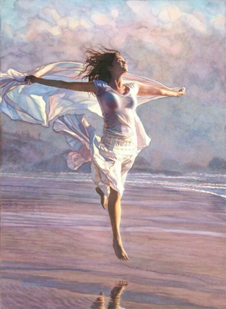 Steve Hanks художник. Стив Хенкс-акварели. Картины Стив Хэнкс танец. Стив Хэнкс акварель. Легкий ветер встреч