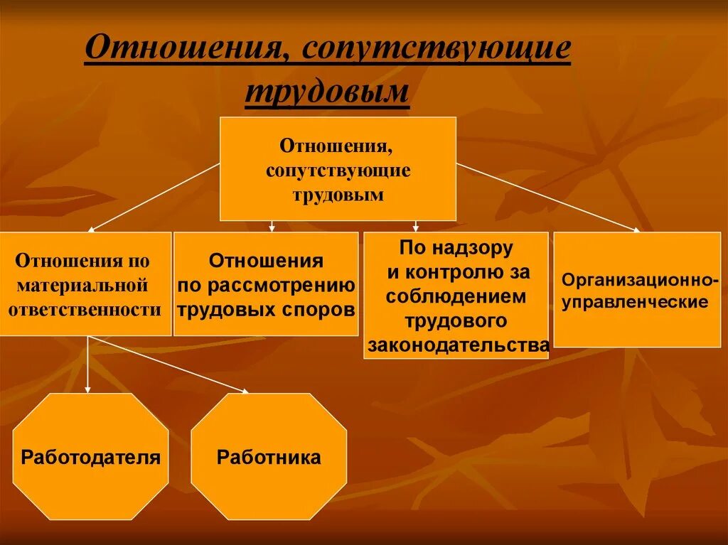 Что является началом трудовых отношений. Сопутствующие трудовые отношения. Вытекающие из трудовых правоотношений. Сопутствующие и вытекающие из трудового правоотношения. Предшествующие сопутствующие и вытекающие трудовые отношения.