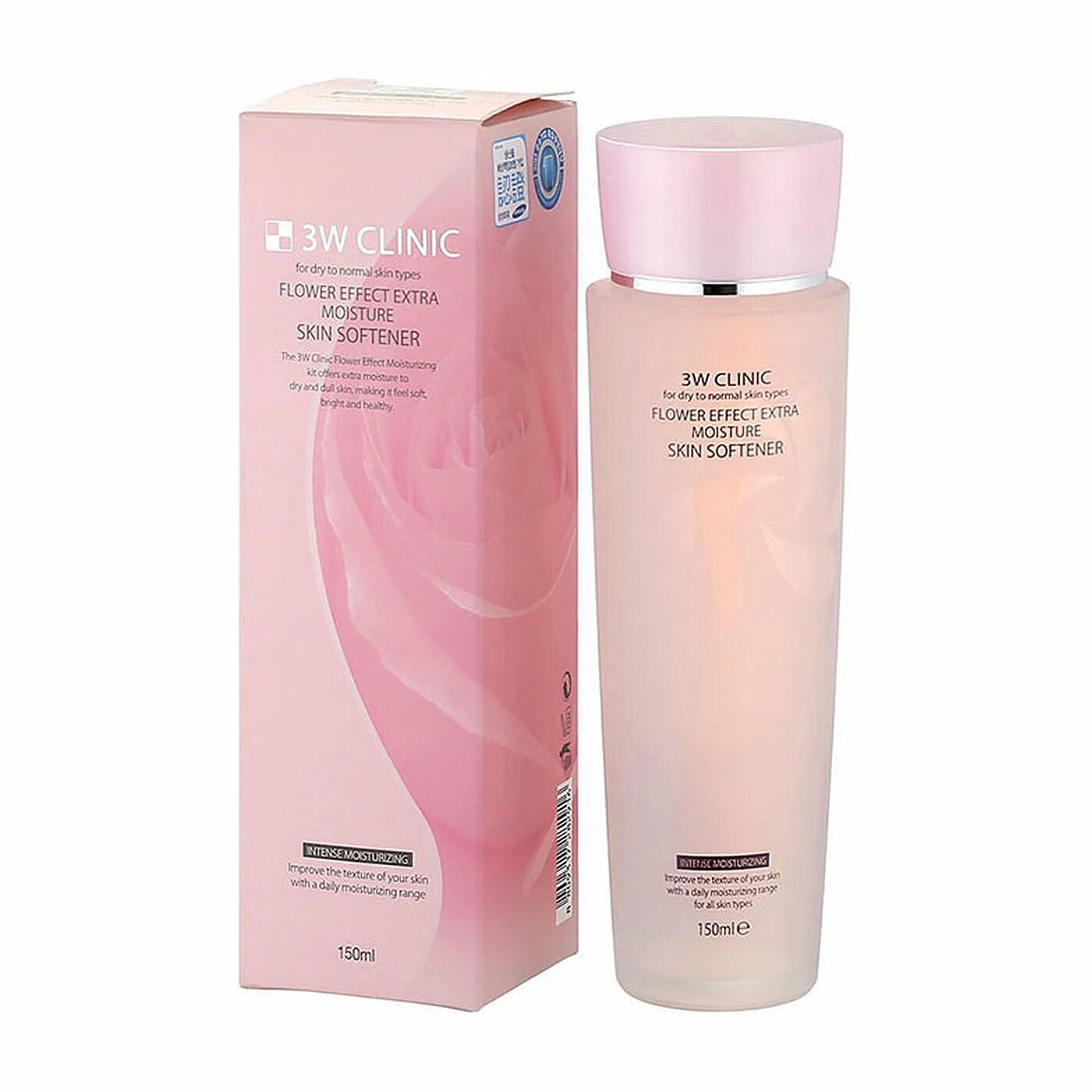 3w Clinic Flower Effect Extra Moisturizing Softener. [3w Clinic] увлажнение/эмульсия для лица Flower Effect Extra Moisture Emulsion, 150 мл. Тонер для лица Flower Effect Extra Moisture Skin Softener 3w Clinic]. 3w Clinic тоник для лица Flower Effect Extra Moisture Skin Softener, 150 мл.