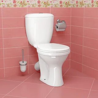 Унитазы напольные с бачком косым выпуском
