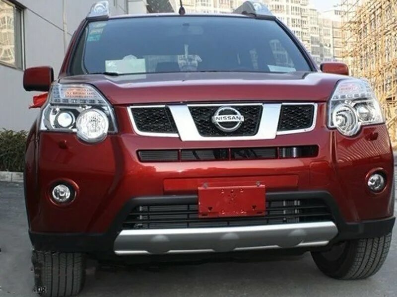 Накладка на передний бампер Nissan x-Trail t31. Бампер Nissan x Trail t31. Nissan x-Trail t31 передний бампер. Накладка на бампер Nissan x Trail t31. Купить накладки на ниссан х трейл