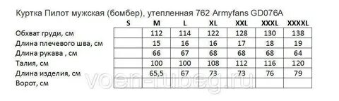 44 46 размер мужской куртки
