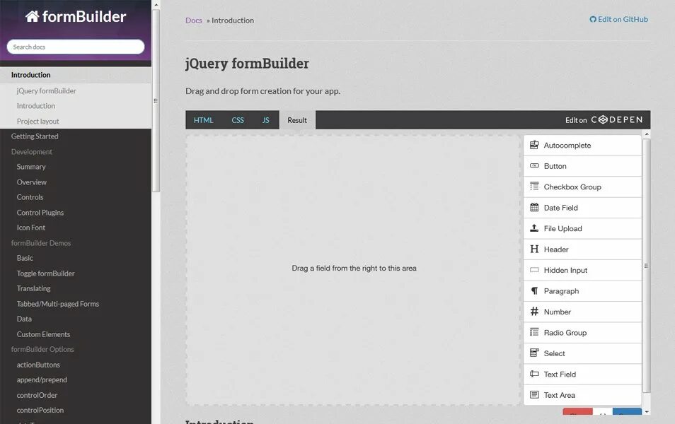 Github formatting. Web form builder. jquery form. github presentation. music stream github.