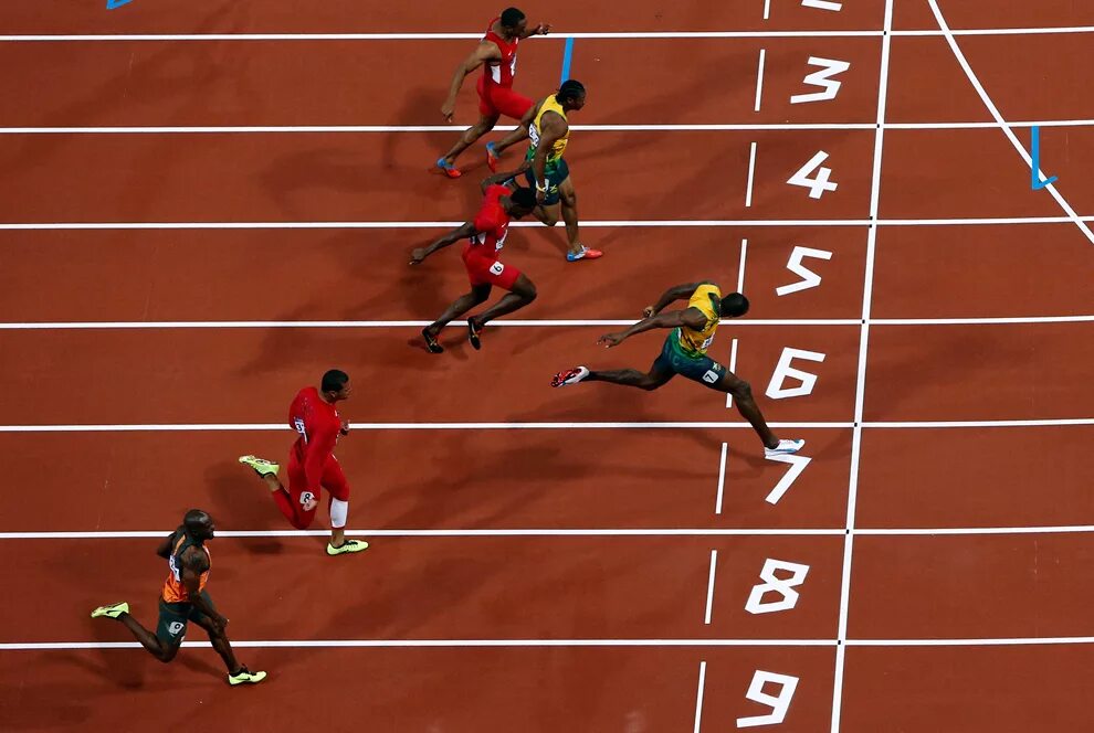 Running line. Running line
