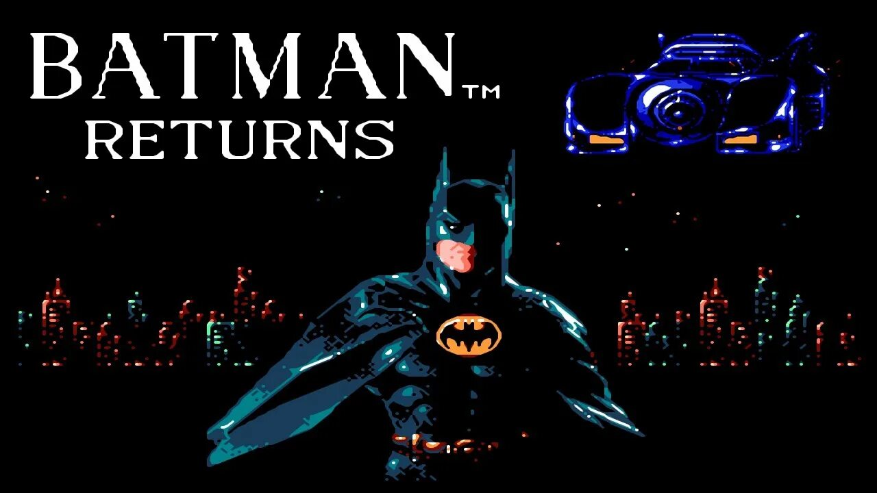 Batman returns nes. Batman nes.