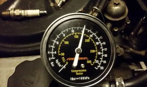 Компрессия в 1 цилиндре 8
