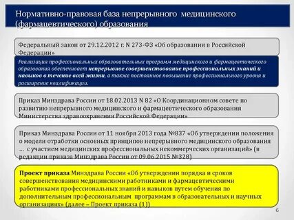 Правовые основы деятельности медицинской организации