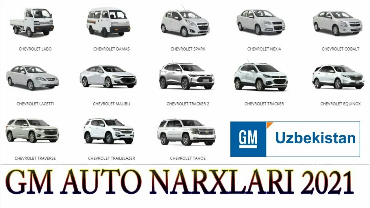 Нарх уз. Автосалон gm uzbekistan narxlari 2021. Нарх уз. Узбекистан машина нархлари. Узбекистан машина салон нархлари.