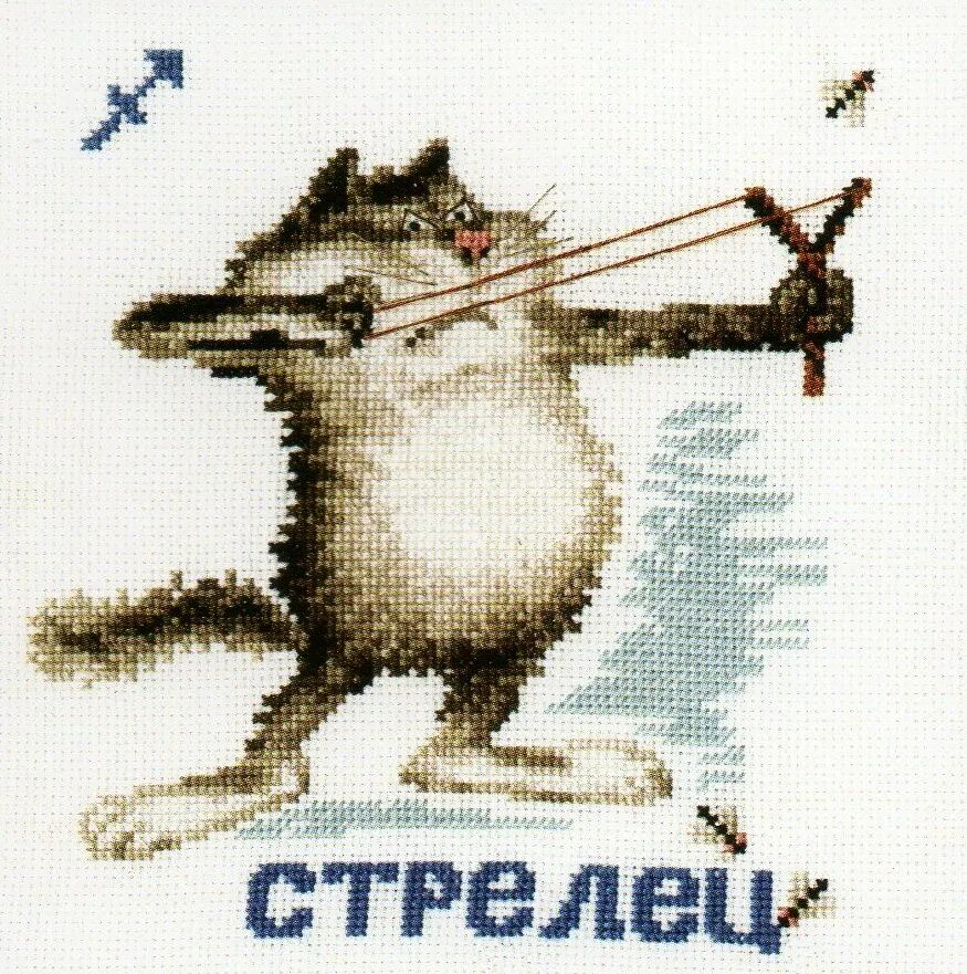 Кот стрелец гороскоп. С днем рождения стрелец. открытка с днем рождения стрелец. смешной стрелец. знаки зодиака. стрелец.