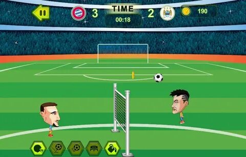 Игры лига чемпионов играть головами