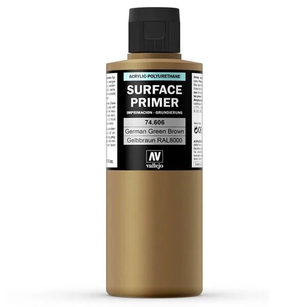 Surface primer. Ral 7028 dunkelgelb. краска vallejo surface primer: usa olive drab 74.608 (200 мл) краски. surface primer verde oliva usa.