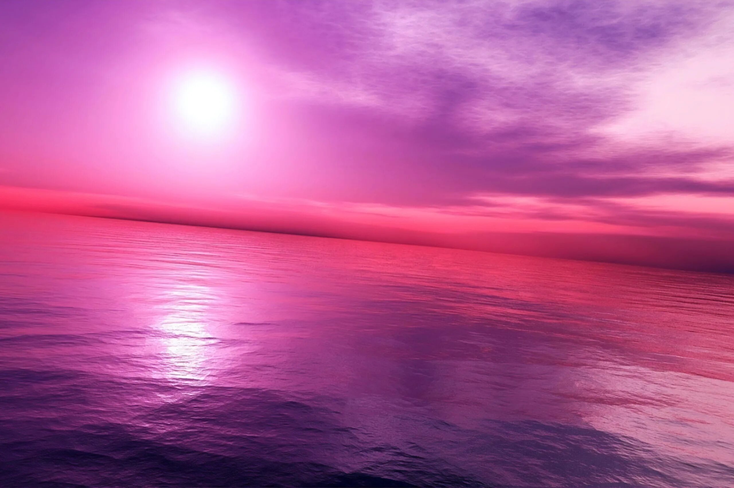 Фиолетовый закат. Лазурь и пурпур. Фиолетовое море. Фиолетовое небо. Лазурь и пурпур.