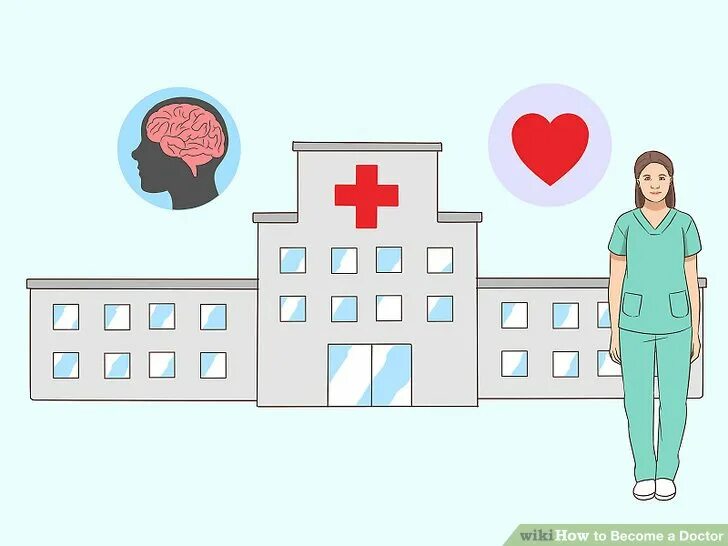 He to want to become a doctor. He to want to become a doctor