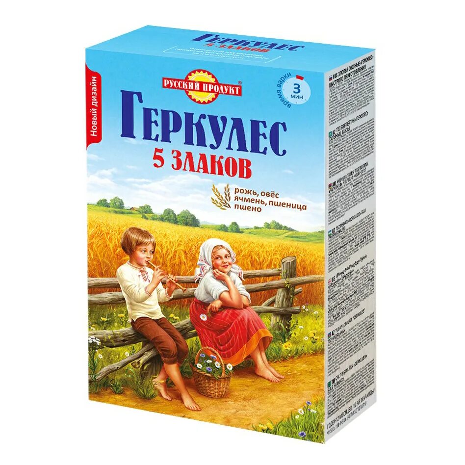 Русский продукт купить. Геркулес 5 злаков русский продукт. 400гр Геркулес русский продукт 5 злаков. Крупа русский продукт Геркулес 5 злаков 400 г. Каша 5 злаков русский продукт.