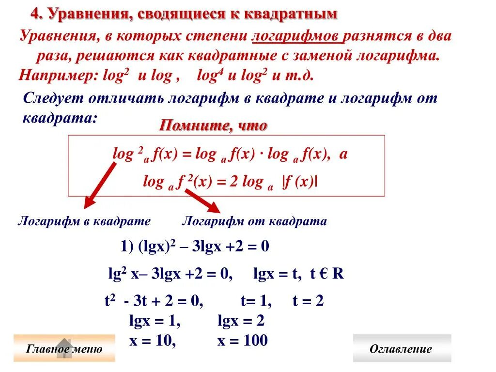 Как решается логарифм в квадрате. Квадратный логарифм как решать. Логарифм в квадрате как решать. Логарифм второй степени по основанию два. Как выносить степень