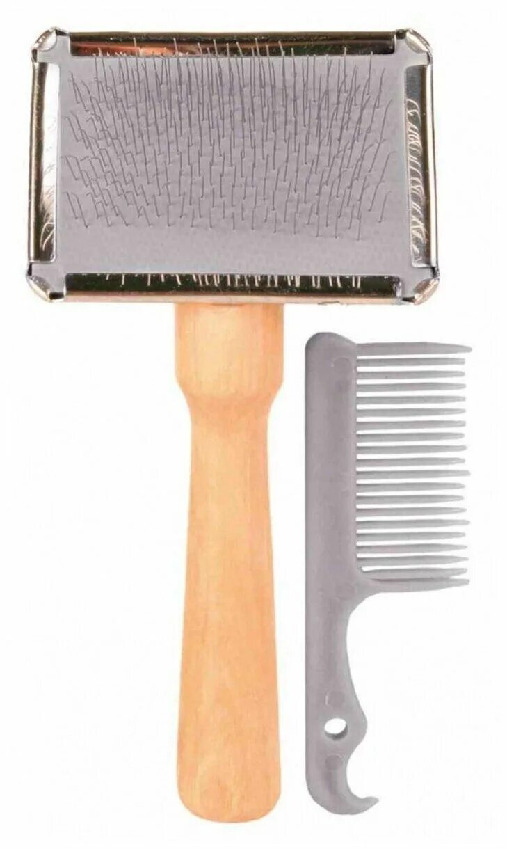 Show Tech Tuffer Than Tangles EXTRA-LONG PIN SLICKER BRUSH PET DOG CAT Grooming 