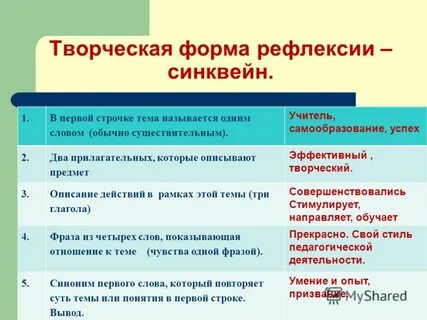 Творческая форма