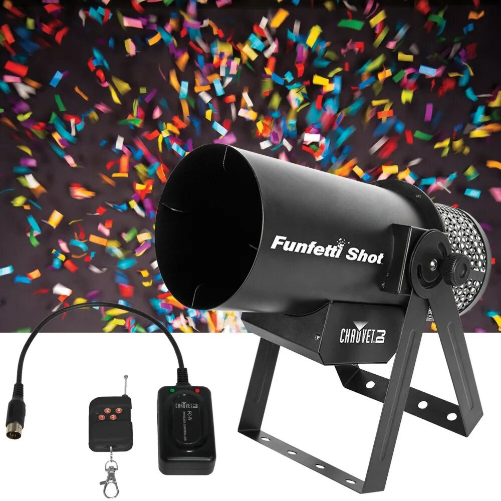 Chauvet-DJ Funfetti shot. Выдувная конфетти машина. Конфетти пушка 500w. Пневмопушка конфетти. Конфетти машина