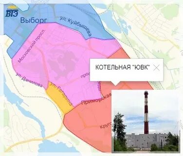 Горячая вода выборгский