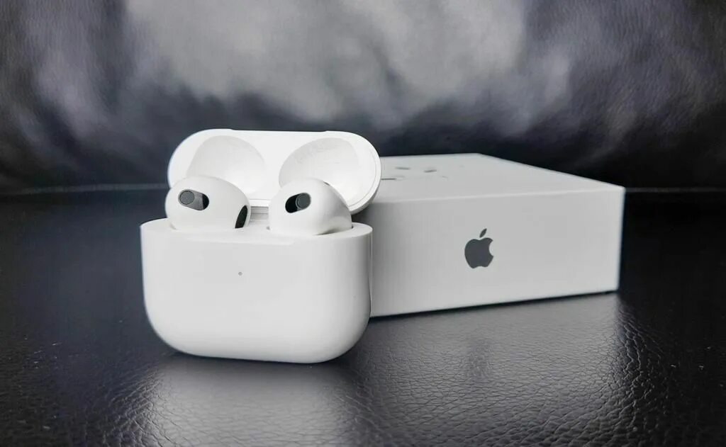 Apple AIRPODS Pro 3. AIRPODS 3 Lux. Беспроводные наушники Apple AIRPODS 3, белый. AIRPODS 3 Lux copy.